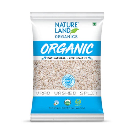 Organic Urad Washed split 500 Gm